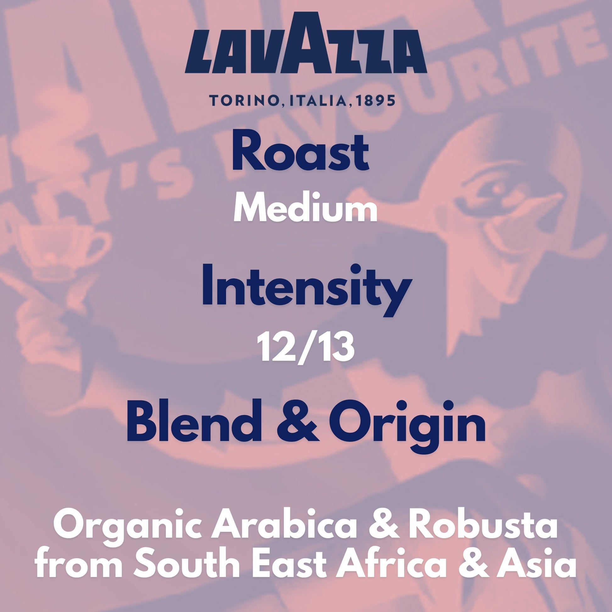 LavAzza 'Gusto Pieno' Coffee Beans, Enjoy LavAzza 'Gusto Pieno' coffee beans, a rich blend of Arabica & Robusta with intense aroma and extra discounts on box purchases!, Lavazza Coffee Beans