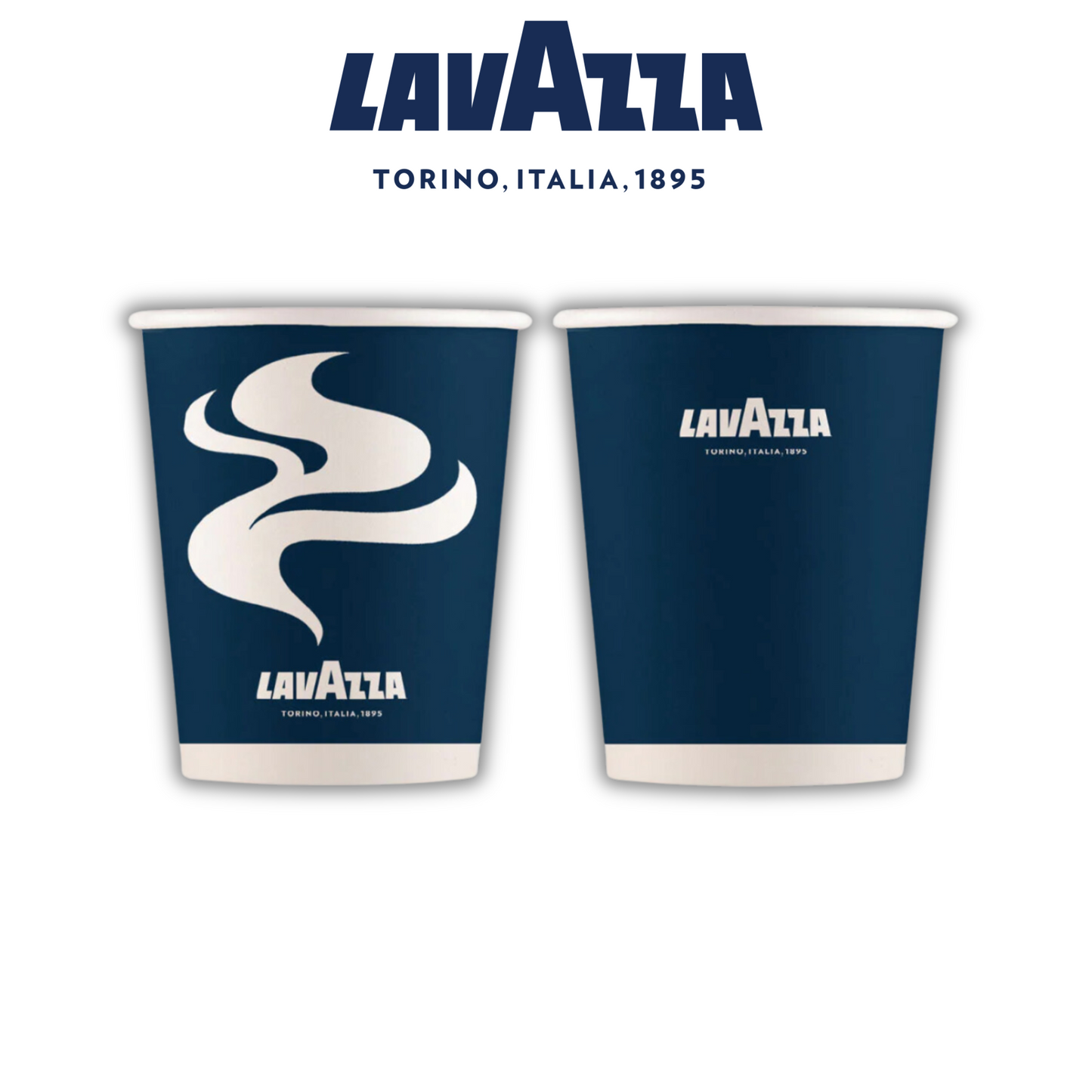 12oz LavAzza Double Walled Cups (500)